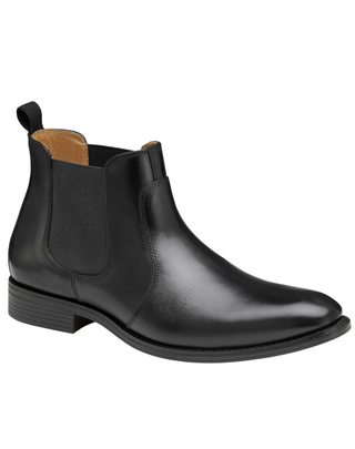 Johnston & Murphy Lewis Chelsea Boot - Black