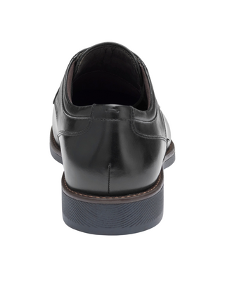 Johnston & Murphy Holcomb Plain Toe Shoe - Black