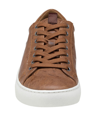 Johnston & Murphy Banks Lace to Toe Sneakers - Tan