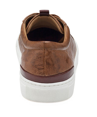 Johnston & Murphy Banks Lace to Toe Sneakers - Tan