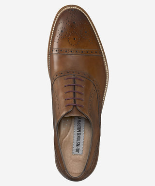 Johnston & Murphy Conard Cap Toe - Tan