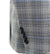 Angelo Rossi Glen Check Modern Fit Vested Suit - Gray with Blue