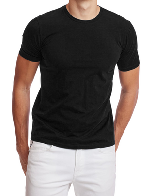 Paisley & Gray Crew T-Shirt - Black