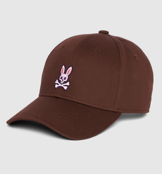 Psycho Bunny Classic Baseball Cap - Espresso