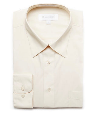 Marquis Modern Fit Dress Shirt - Ecru Off White