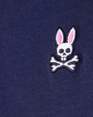 Psycho Bunny Men's Classic Crew Neck Tee - Evening Blue