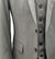 Angelo Rossi Modern Fit Vested Suit - Gray