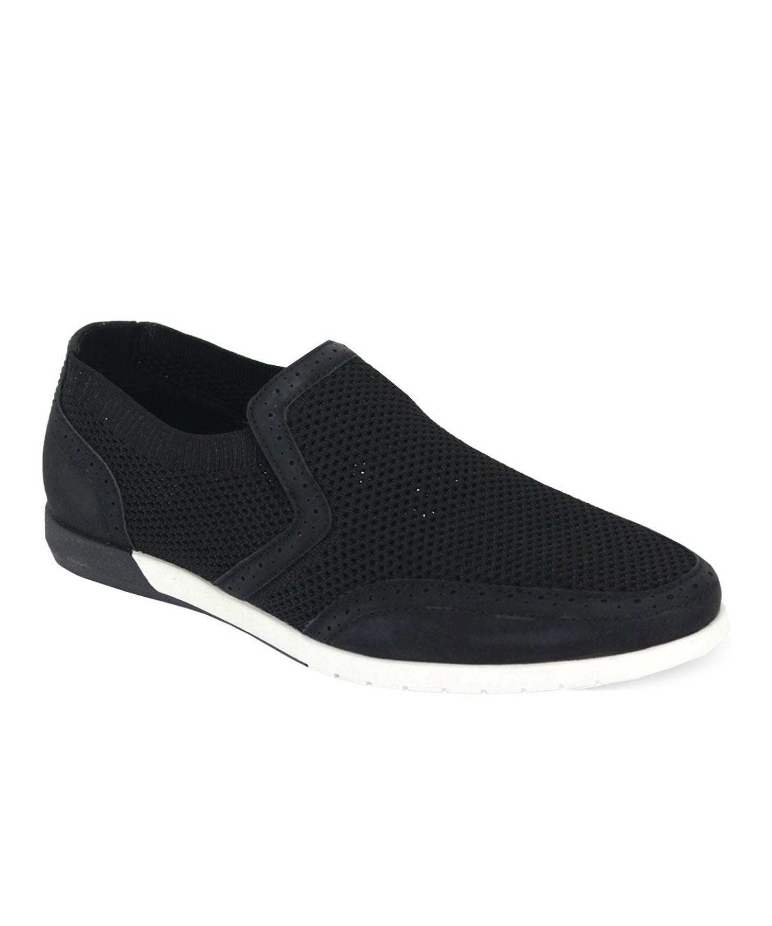 718 Brooklyn New York Slip-On Shoe - Black – MDZ Menswear