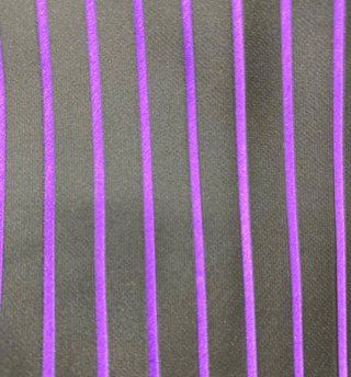 Stacy Adams Tie and Handkerchief - Solids and Stripes Purple T9