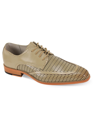 Giovanni Randolf Oxford Lace Up Dress Shoes - Natural