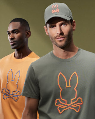 Psycho Bunny Floyd Graphic Tee - Agave Green