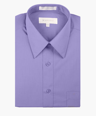 Mens Marquis Modern Fit Dress Shirt - Violet