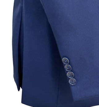 Mazari Vested Modern Fit Suit - Paris Blue 1500