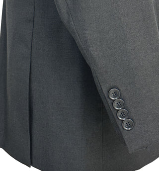 Mazari Modern Fit Vested Suit - Paris Charcoal 1500