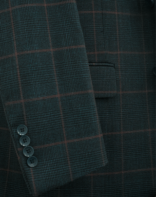 Mazari Modern Fit Vested Suit - Paris Hunter 2322
