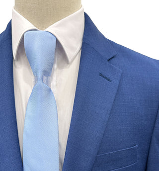 MDZ Modern Fit Wool Suit - Medium Blue