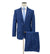 MDZ Modern Fit Wool Suit - Medium Blue