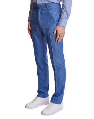 Paisley & Gray Slim Fit Pants - Blue