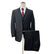 Mazari Vested Modern Fit Suit - Paris Black 1500