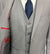 Mazari Vested Modern Fit Suit - Paris Silver 1500
