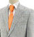 Sean John Glen Check Modern Fit Suit - Gray