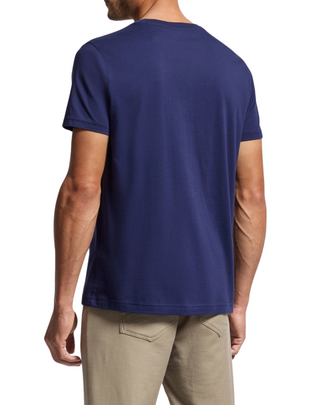 Psycho Bunny Men's Classic Crew Neck Tee - Evening Blue