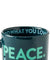 Life is Good Peace Love Coffee Mug - Spruce Green