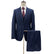 Profile Slim Fit Vested Suit - Navy Blue