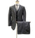 Mazari Vested Modern Fit Suit - Paris Charcoal 6100