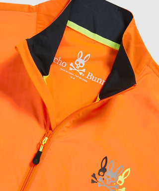 Psycho Bunny Lowick Sport Jacket - Orange Clown Fish