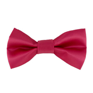 Gianfranco Hot Pink Bow Tie and Handkerchief