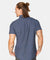 7 Diamonds Cube Short Sleeve Shirt - Navy Blue