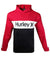 Hurley Blocked Pullover Fleece - Red
