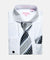 Bruno Conte Solid Regular Fit Dress Shirt Combo - White