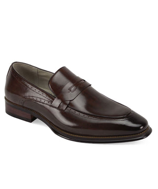 Giovanni Nathan Loafer Dress Shoes - Brown
