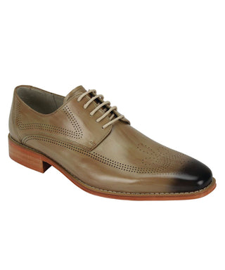Giovanni Luther Oxford Dress Shoes - Natural
