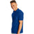 Hanes Cotton-Blend EcoSmart® Jersey Polo With Pocket - Deep Royal