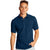 Hanes Cotton-Blend EcoSmart® Jersey Polo With Pocket - Navy