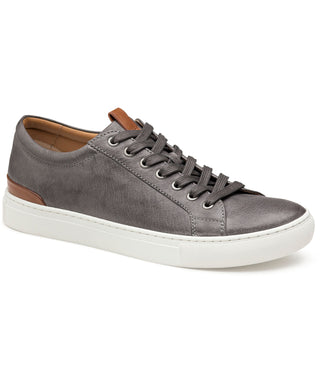 Johnston & Murphy Banks Lace to Toe Sneakers - Gray