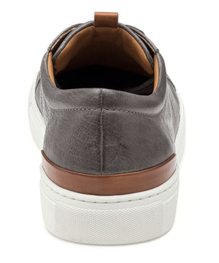 Johnston & Murphy Banks Lace to Toe Sneakers - Gray