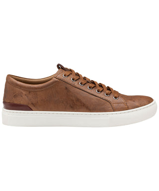 Johnston & Murphy Banks Lace to Toe Sneakers - Tan