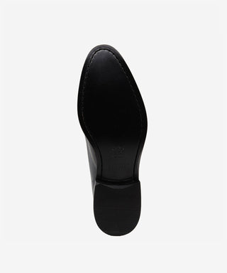 Johnston & Murphy Gavney Plain Toe Shoes - Black