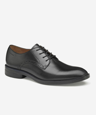 Johnston & Murphy Ronan Plain Toe Shoes - Black