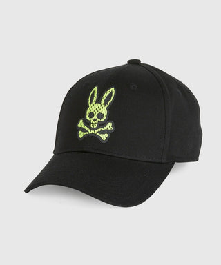Psycho Bunny Jordan Mesh Baseball Cap - Black