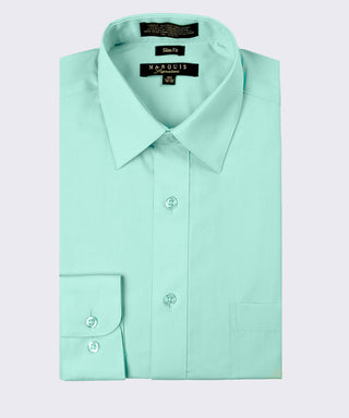 Marquis Slim Fit Dress Shirt - Wintergreen