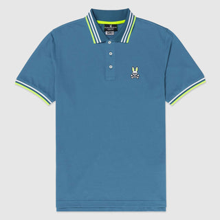 Woburn Sports Polo Mineral Blue