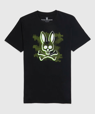 Psycho Bunny Rockaway Graphic Tee - Black