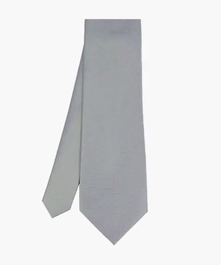 Stacy Adams Solid Tie and Handkerchief - Charcoal