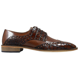 Stacy Adams Tomaselli Wingtip Oxford Shoes - Scotch