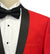 Vinci Slim Fit Tuxedo Suit - Red